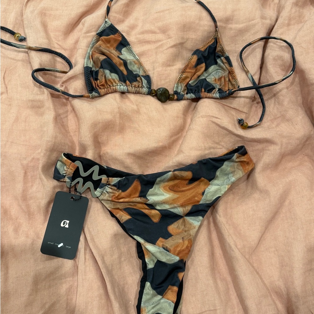 NWT/ Never Worn Algae Swim Bikini